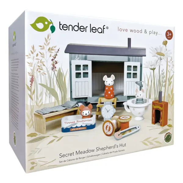 TENDER LEAF TOYS Slaptas Pievos Pelyčių Namelis - Image 9
