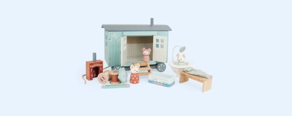 TENDER LEAF TOYS Slaptas Pievos Pelyčių Namelis