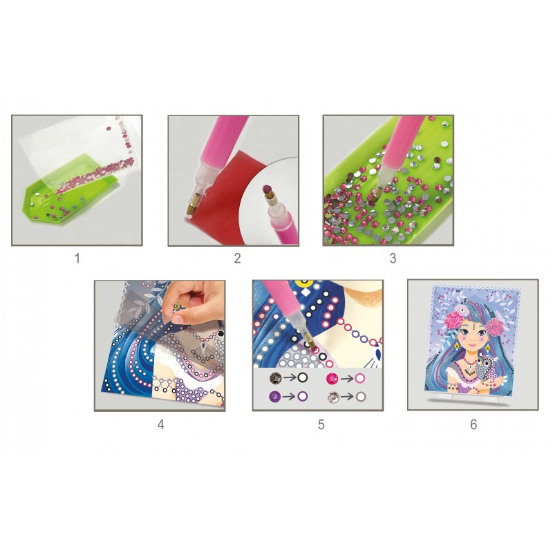CREA LIGN Deimantinė dėlionė Princesės - Image 4
