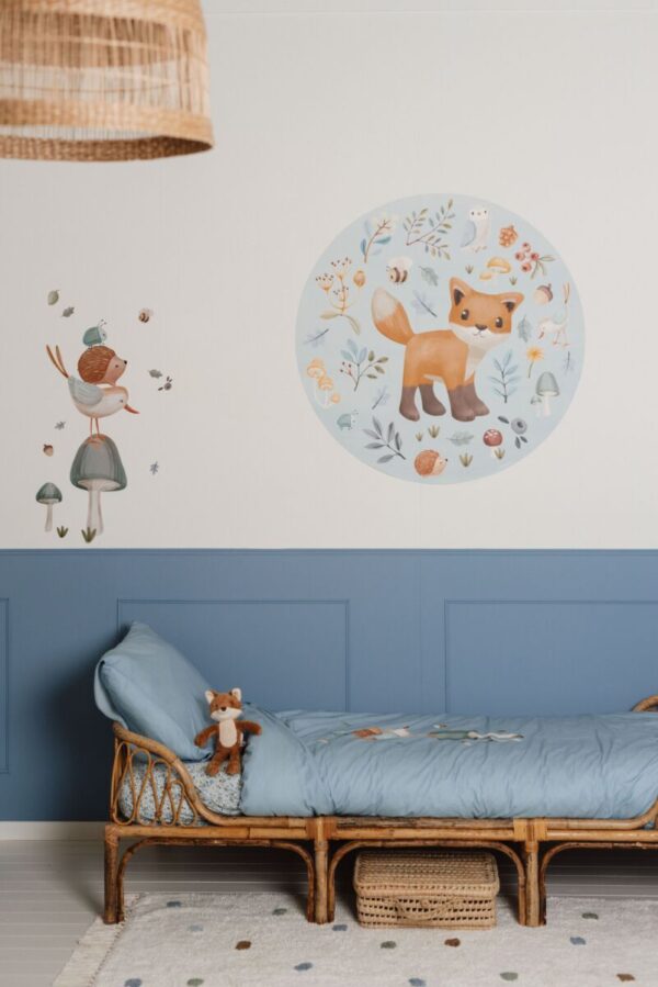 Little Dutch kilimas su melsvais taškeliais - 120 x 70 cm - Image 6