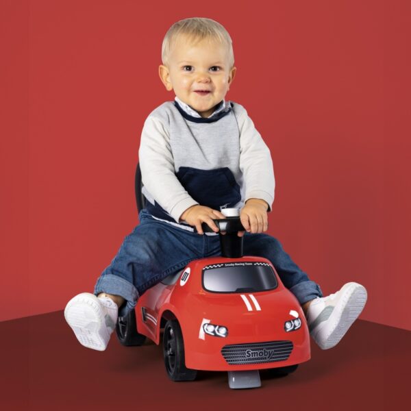 Paspiriamas automobilis - vaikštynė Smoby Little ,raudonas - Image 4