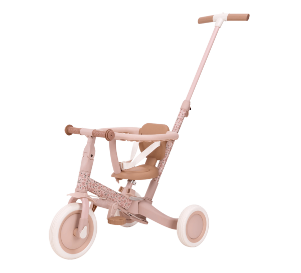 Little Dutch 4 in 1 triratis su rankena,Fairy Floral