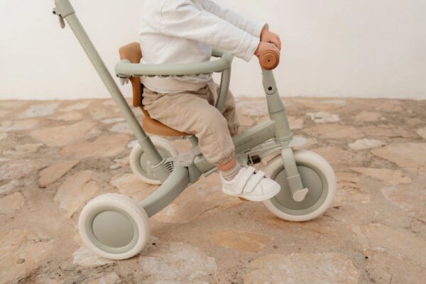 Little Dutch 4 in 1 triratis su rankena,šviesiai žalias - Image 13