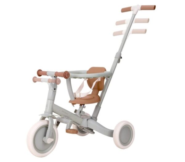 Little Dutch 4 in 1 triratis su rankena,šviesiai žalias - Image 2