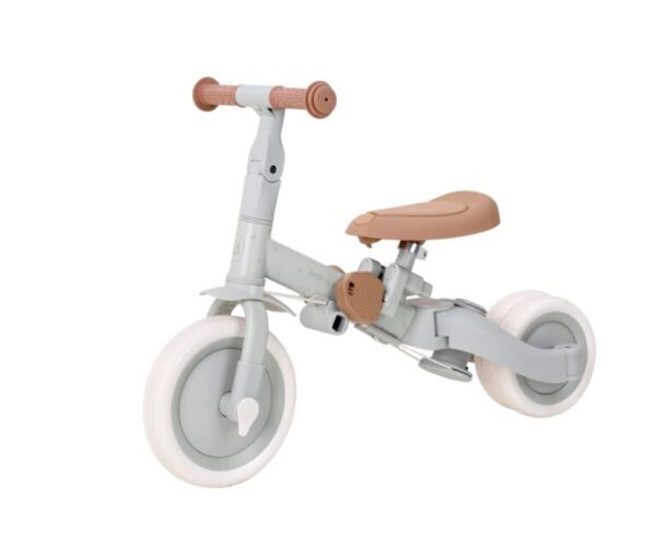 Little Dutch 4 in 1 triratis su rankena,šviesiai žalias - Image 4