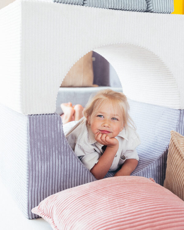 Pink Mousse Block Cushion - Image 3