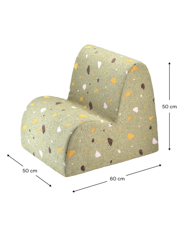 Terrazzo Moss Cloud Chair - Image 3