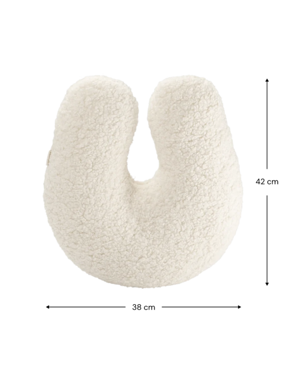 Cream White U Pillow - Image 3