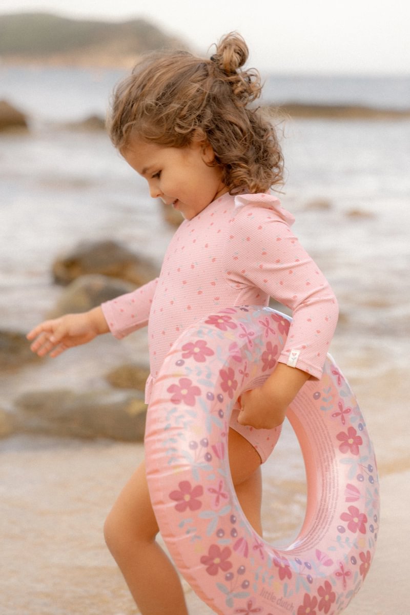 LITTLE DUTCH plaukimo ratas Pink Flowers - Image 4