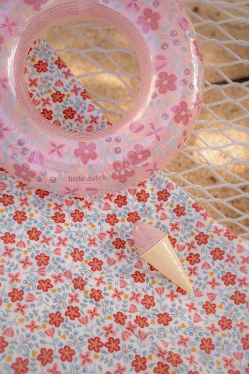 LITTLE DUTCH plaukimo ratas Pink Flowers - Image 8