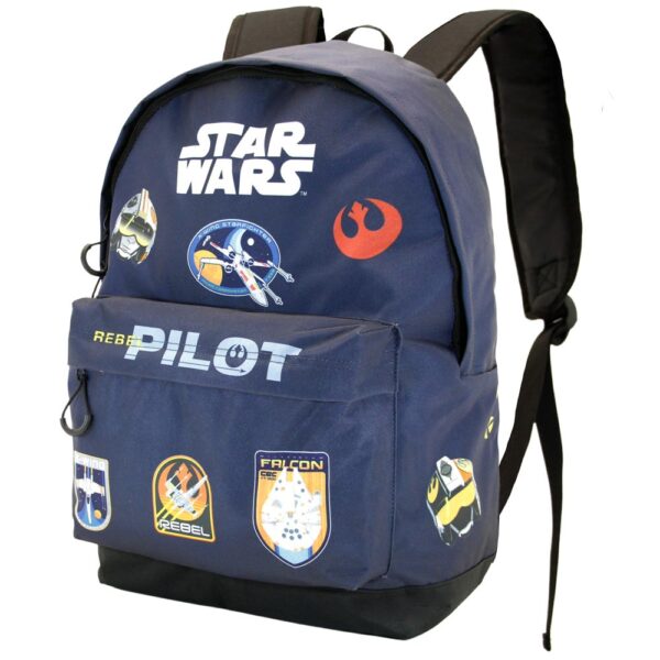Tamsiai mėlyna mokyklinė kuprinė Star Wars