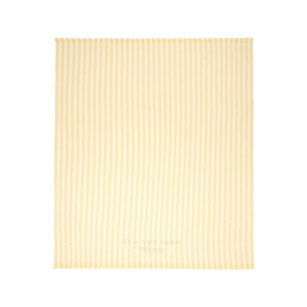Little Dutch paplūdimio rankšluostis , geltona 200 x 200 cm