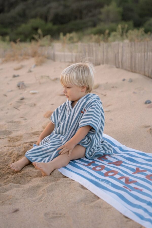 Little Dutch paplūdimio rankšluostis , Ocean sea life , 120 x 60cm - Image 3