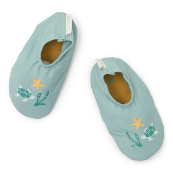Little Dutch paplūdimio šlepetės Seashells & Stripes 19-20