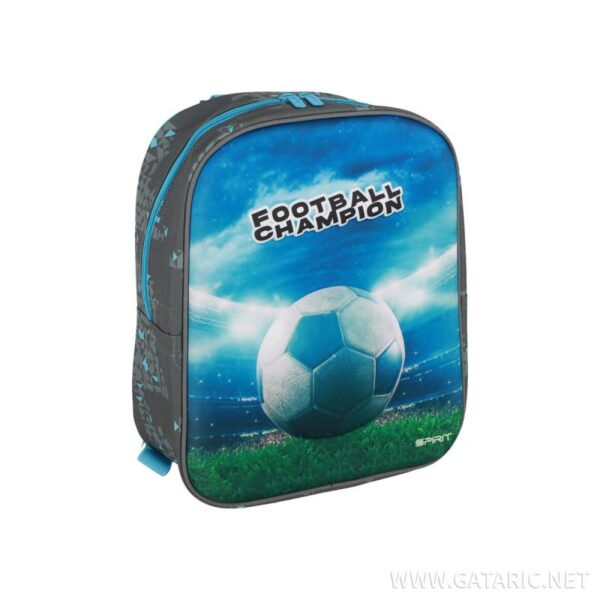 Priešmokyklinė kuprinė FOOTBALL 3D