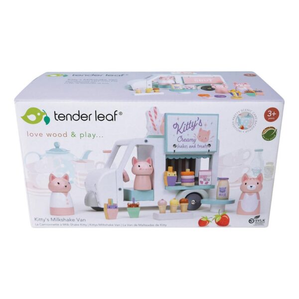 TENDER LEAF TOYS katytės Kitty pieno kokteilių furgonas - Image 2