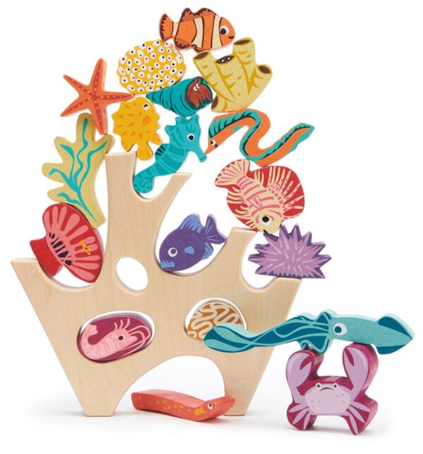 TENDER LEAF TOYS Balansinis žaidimas Koralų Rifas
