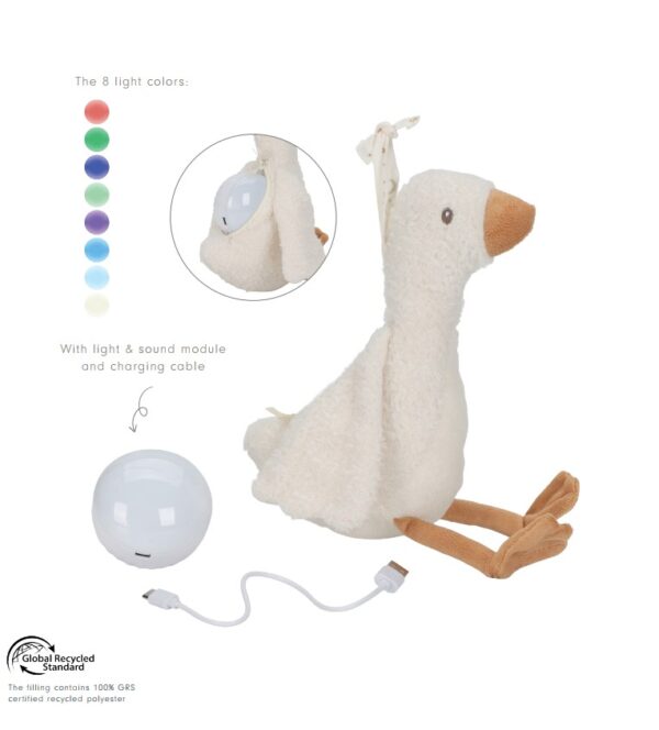 Little Dutch žąsytė su garsu ir šviesa Newborn Naturals - Image 15