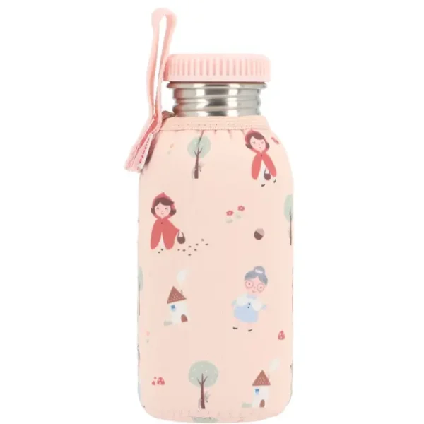 TUTETE Plieninis butelis su Raudonkepuraitės įmaute, 500 ml