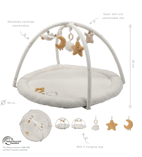 LITTLE DUTCH Lavinamasis kilimėlis Newborn Naturals - Image 10