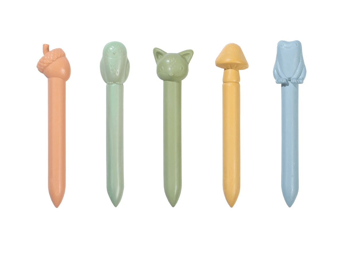 Little Dutch vaškinės kreidelės Forest Friends