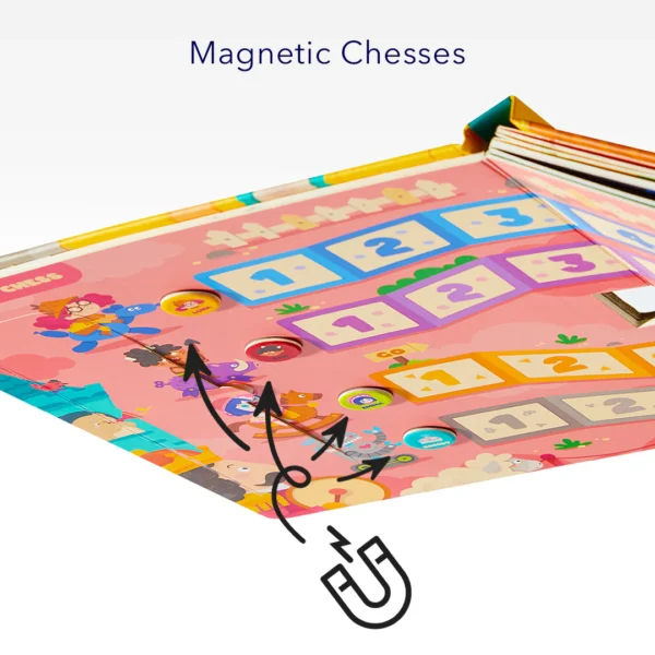 Mideer 6in1 stalo žaidimų rinkinys / knyga - Image 4