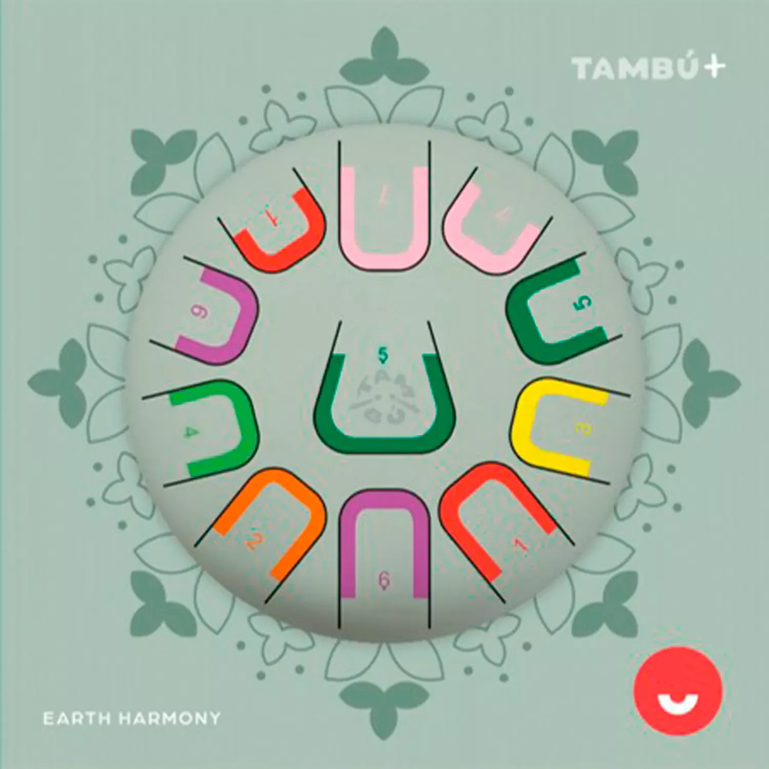 TAMBU mėnulio būgnas,pilkas XL TURĖSIME LAPKRIČIO 24D - Image 6