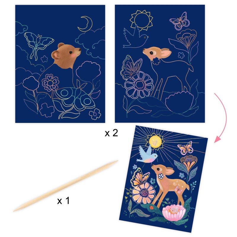 DJECO kūrybinis rinkinys Gyvūnai - Image 6