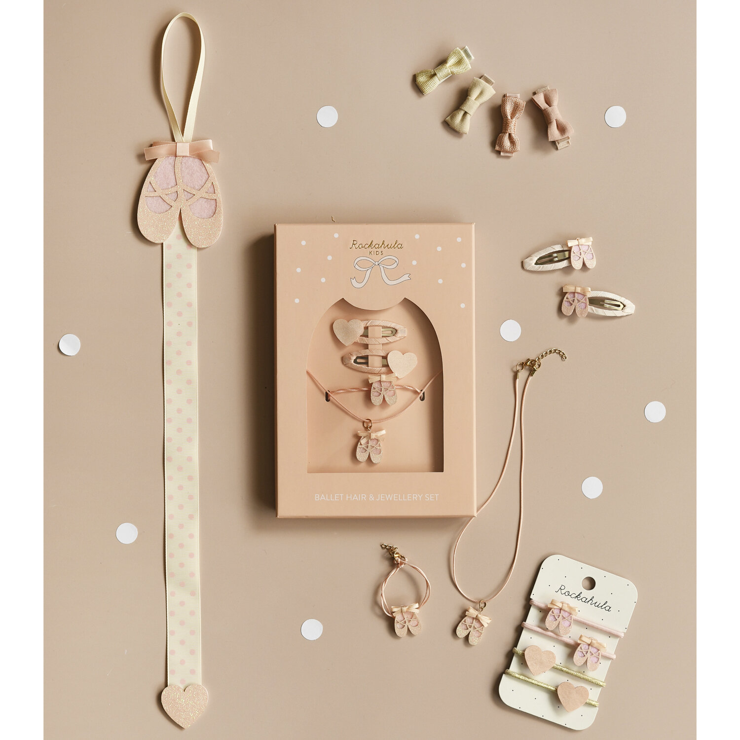 ROCKAHULA gumytės plaukams Baleto bateliai - Image 2