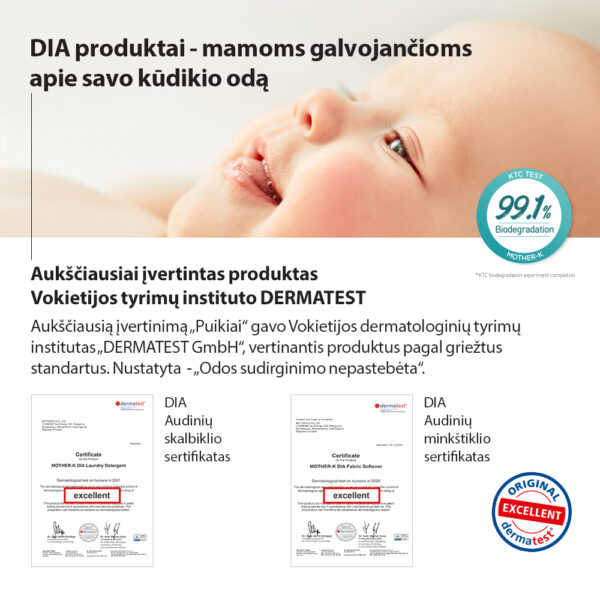 Mother-K “DIA” Audinių Skalbiklis - Image 5