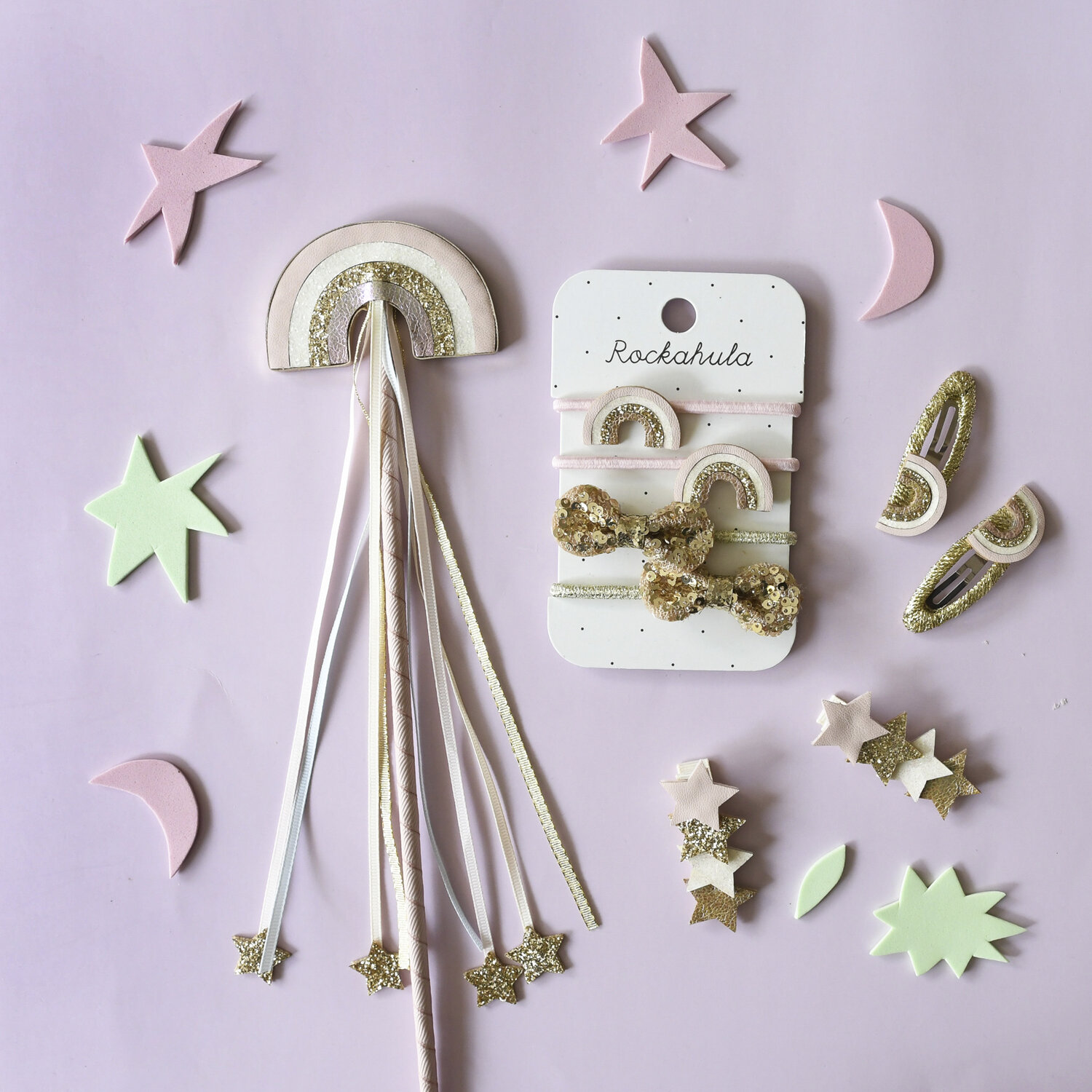 ROCKAHULA segtukai plaukams Vaivorykštė - Image 3