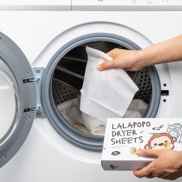 K-MOM Lalapopo skalbinių džiovyklės servetėlės “Magnolia”, 60 vnt. - Image 4