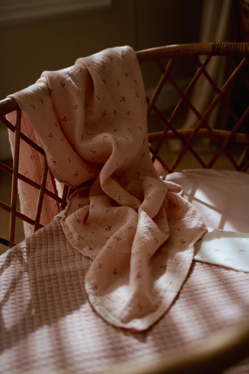 Little Dutch muslino vystyklai " Pure Blossom " 120 x 120 cm - Image 5