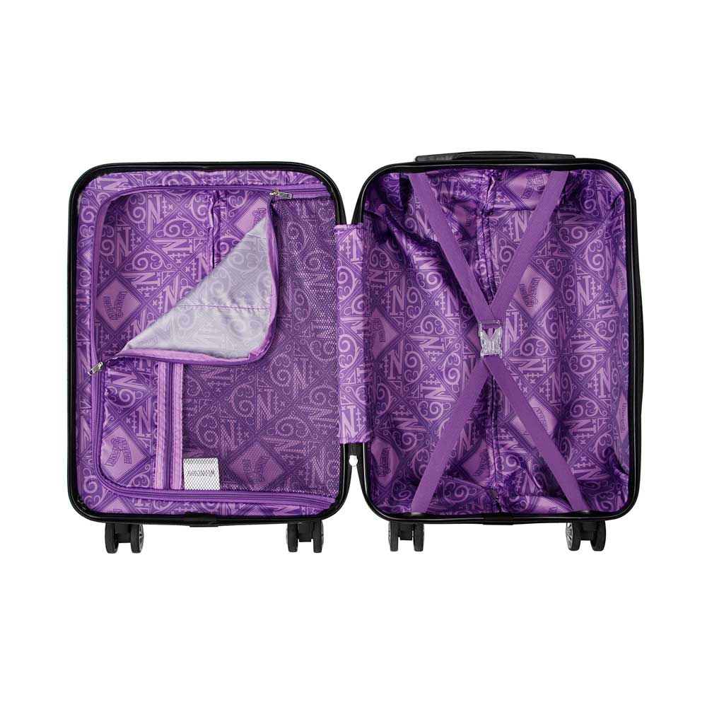 „Wednesday Uniform-ABS“ keturių ratų lagaminas, juodas - Image 5