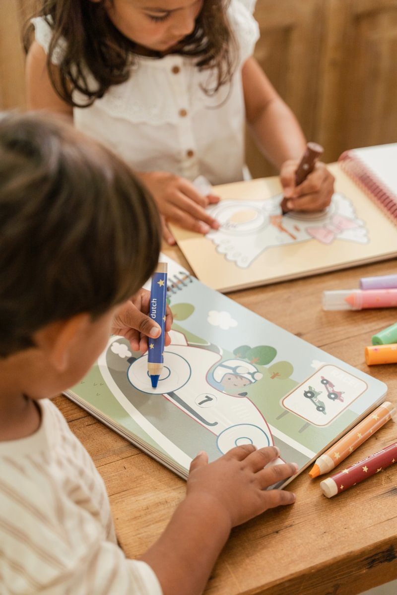 Little Dutch kūrybinis rinkinys su žirklėmis Jim'o mašinėlės - Image 4