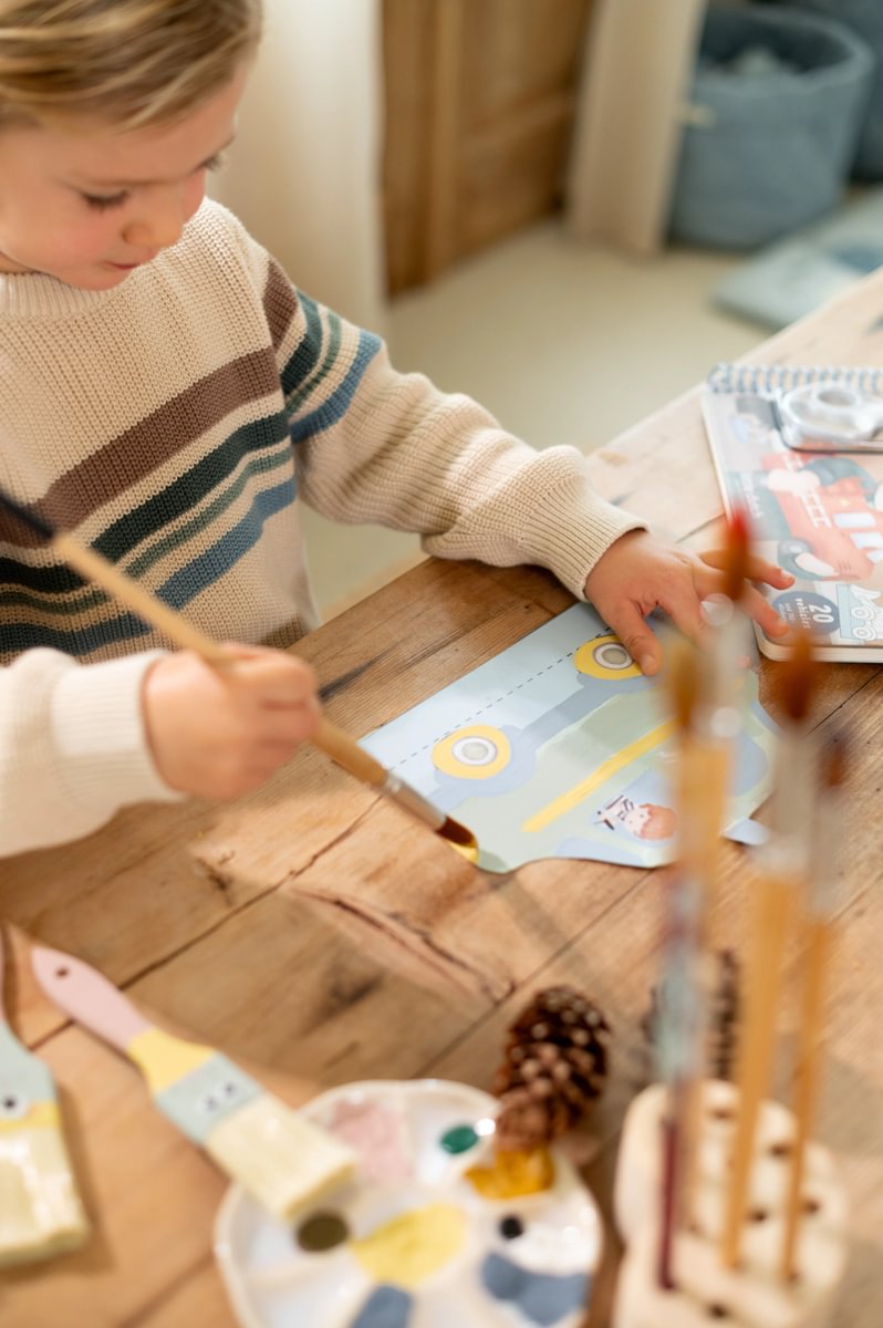 Little Dutch kūrybinis rinkinys su žirklėmis Jim'o mašinėlės - Image 8