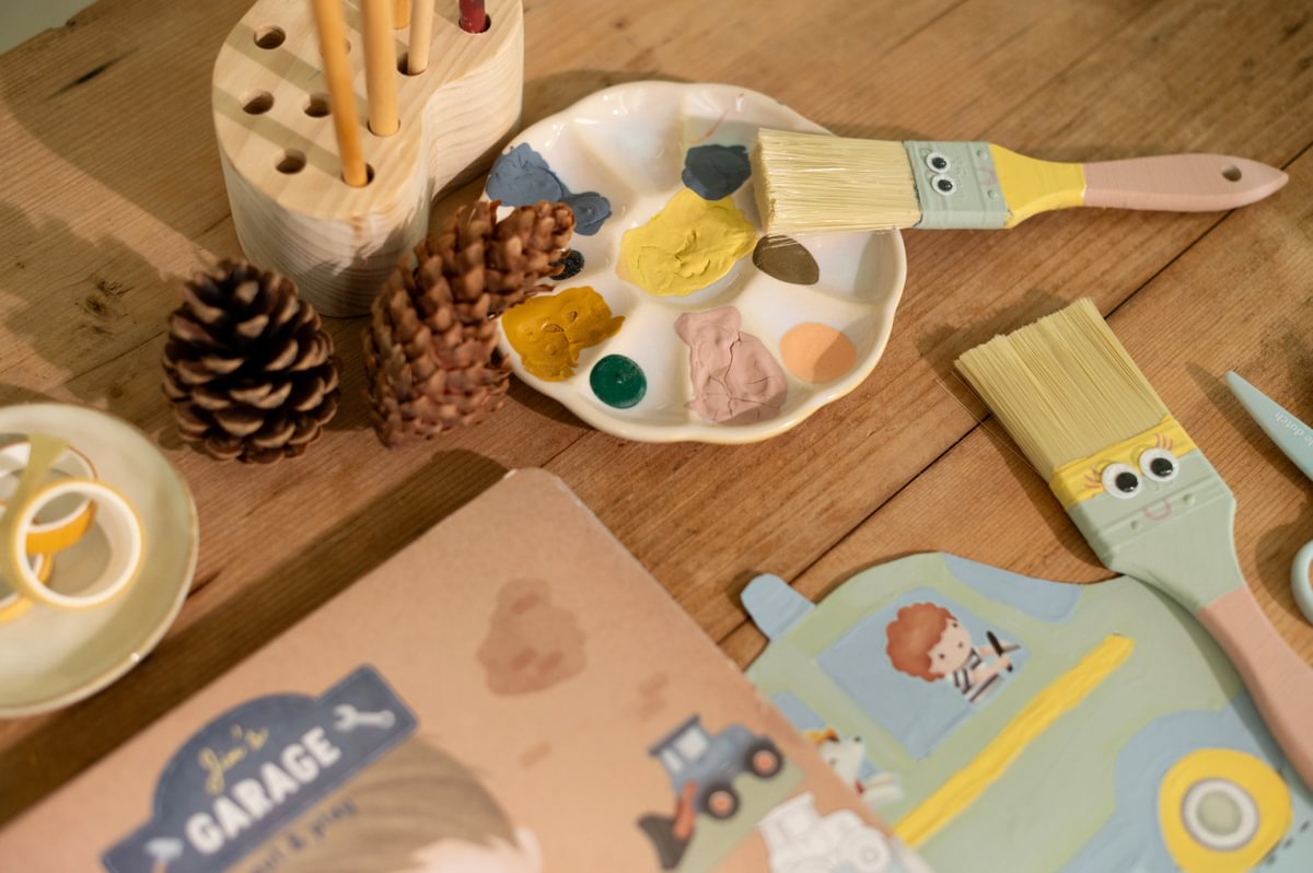 Little Dutch kūrybinis rinkinys su žirklėmis Jim'o mašinėlės - Image 3