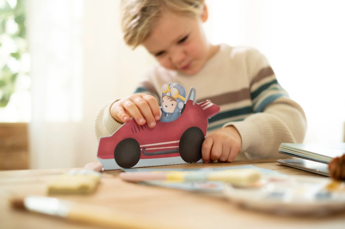 Little Dutch kūrybinis rinkinys su žirklėmis Jim'o mašinėlės - Image 7