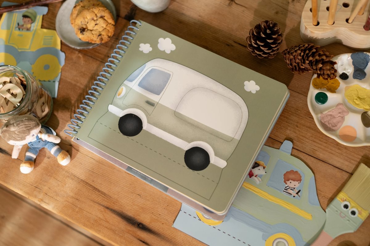 Little Dutch kūrybinis rinkinys su žirklėmis Jim'o mašinėlės - Image 5