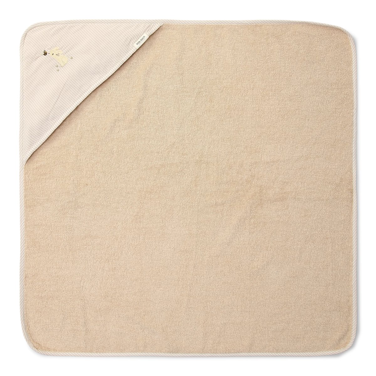 Little Dutch rankšluostis su gobtuvu „Baby Bunny“ 75 × 75 cm - Image 2