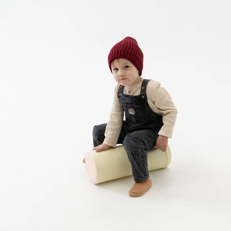 IGLU Minkštas žaislinis cilindras,dramblio kaulo /persikų - Image 4