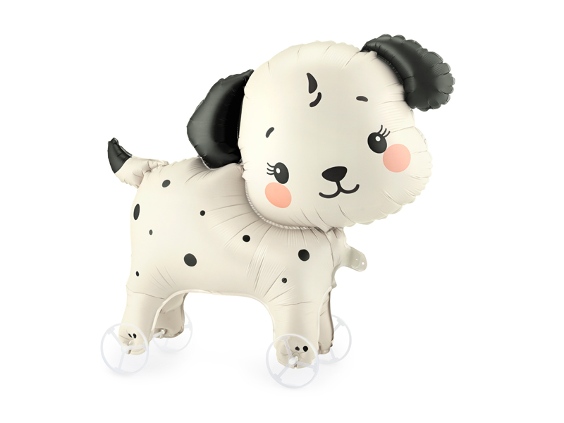 Folinis balionas „Šuo ant ratų“, 70x59 cm, mišrus