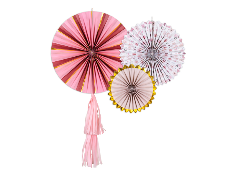 Dekoratyvinės vėduoklės mišrios, 26-43 cm