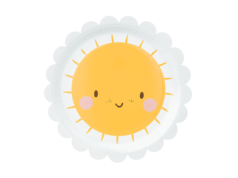 Lėkštės „Saulė“, 18 cm