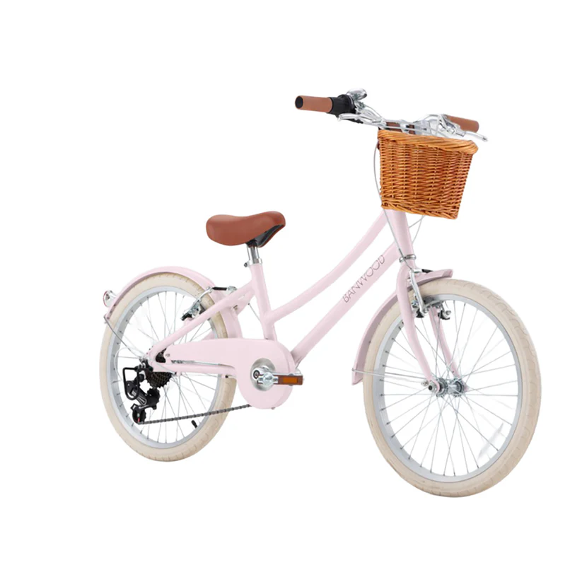 BANWOOD 20" KLASIKINIS DVIRATIS VINTAGE - ROŽINIS (PRISTATYMAS APIE 10 DIENŲ) - Image 2