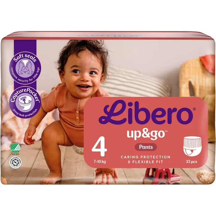 Libero Up&Go Pants 4 (7-10 kg) – 99vnt (33 vnt x 3)
