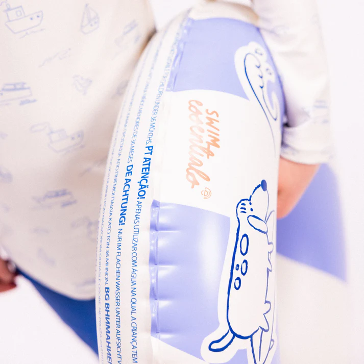 Swim Essentials pripučiamas ratas Ø 55cm mėlynas - Image 3