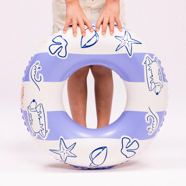 Swim Essentials pripučiamas ratas Ø 55cm mėlynas - Image 4