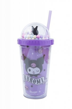 Coolpack puodelis Kuromi su šiaudeliu