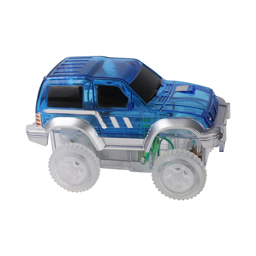CLEVERCLIXX Lenktynių trasos automobilis, mėlynas | 1 vnt. - Image 3